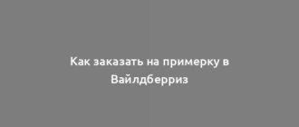 Как заказать на примерку в Вайлдберриз